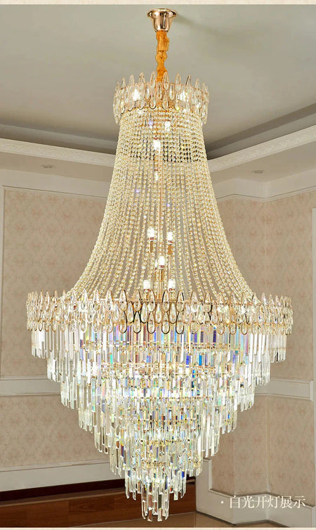 Luminaire Lustre élégance en cristal nordique – Référence : Elowen7423-ILLUMEEN.COM