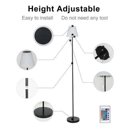 Luminaire Extérieur solaire autonome – Référence : Amaryllis2510-ILLUMEEN.COM