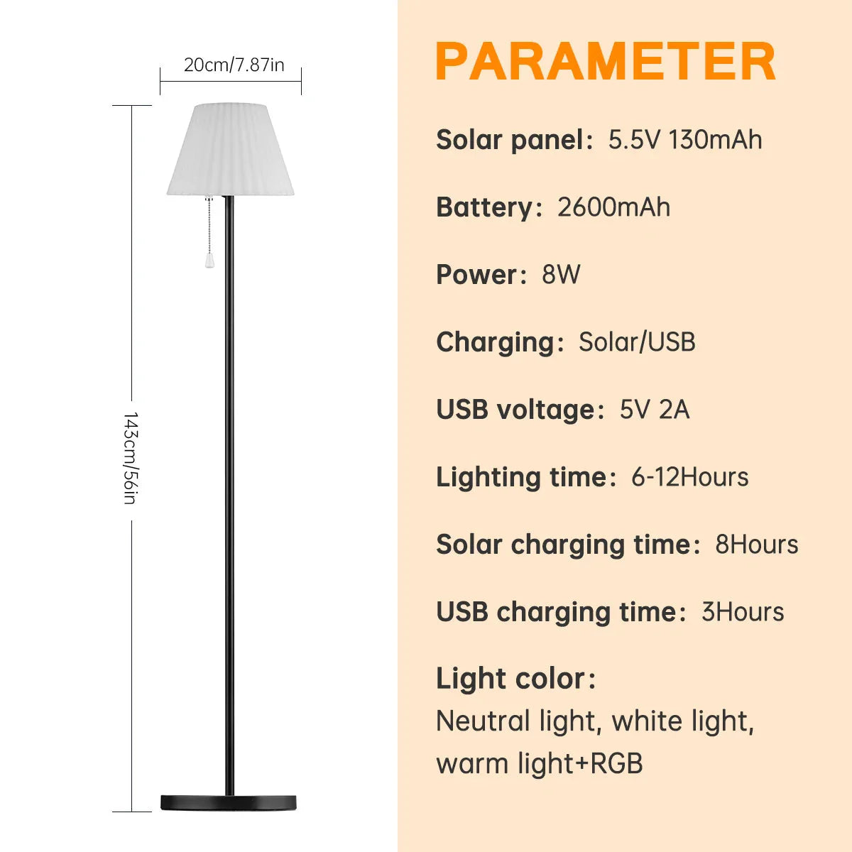 Luminaire Extérieur solaire autonome – Référence : Amaryllis2510-ILLUMEEN.COM