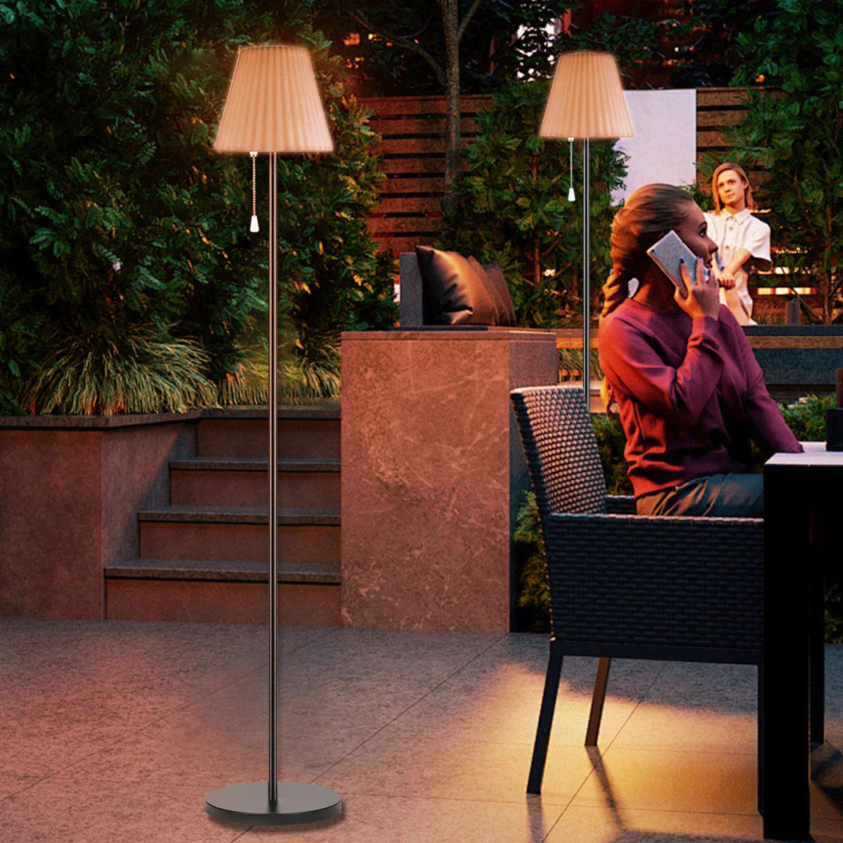 Luminaire Extérieur solaire autonome – Référence : Amaryllis2510-ILLUMEEN.COM