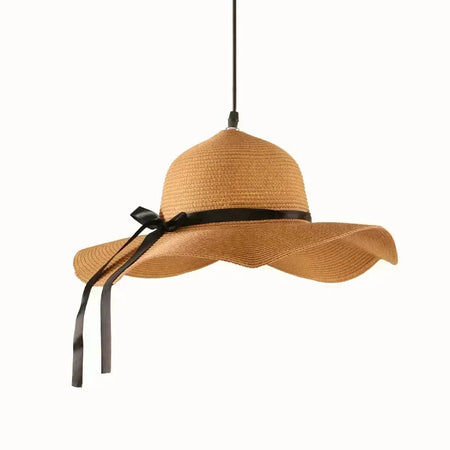 Luminaire Suspension design rétro en rotin – Référence : Mirel4327-ILLUMEEN.COM