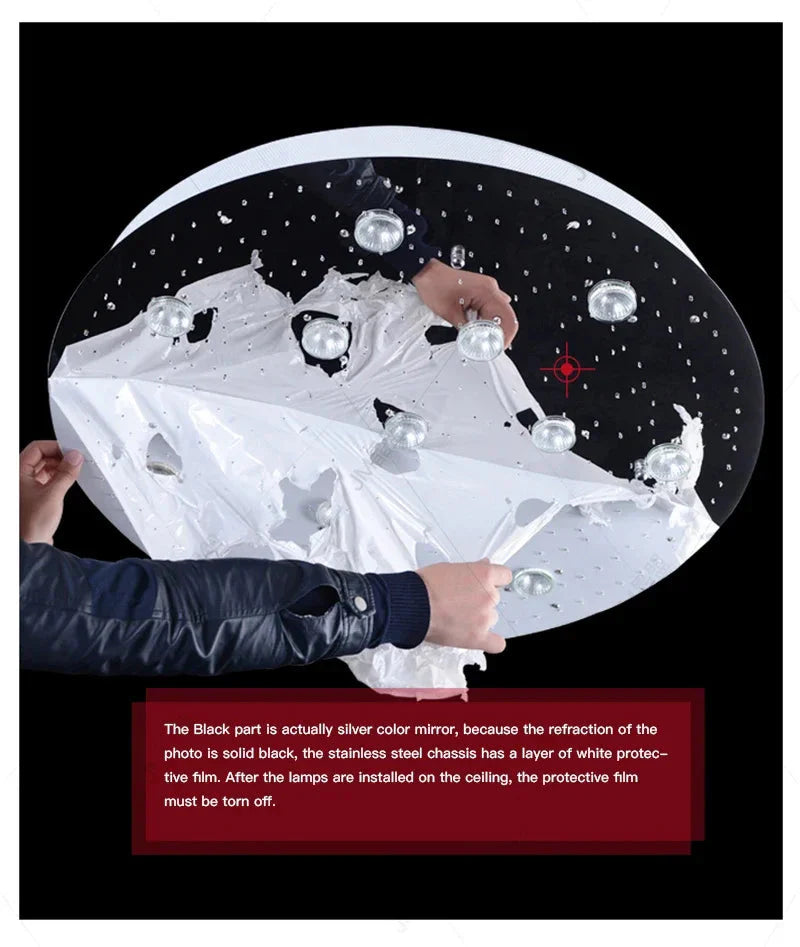 Luminaire Lustre design contemporain en cristal – Référence : Elowen7325-ILLUMEEN.COM