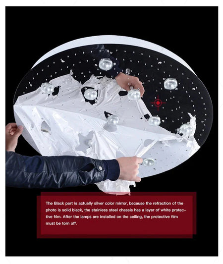 Luminaire Lustre design contemporain en cristal – Référence : Elowen7325-ILLUMEEN.COM