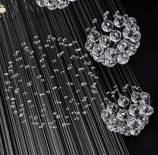 Luminaire Lustre design aérien en cristal – Référence : Marisol8234-ILLUMEEN.COM