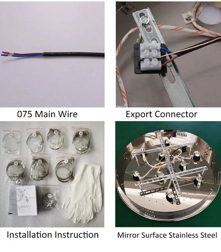 Luminaire Lustre design aérien en cristal – Référence : Marisol8234-ILLUMEEN.COM