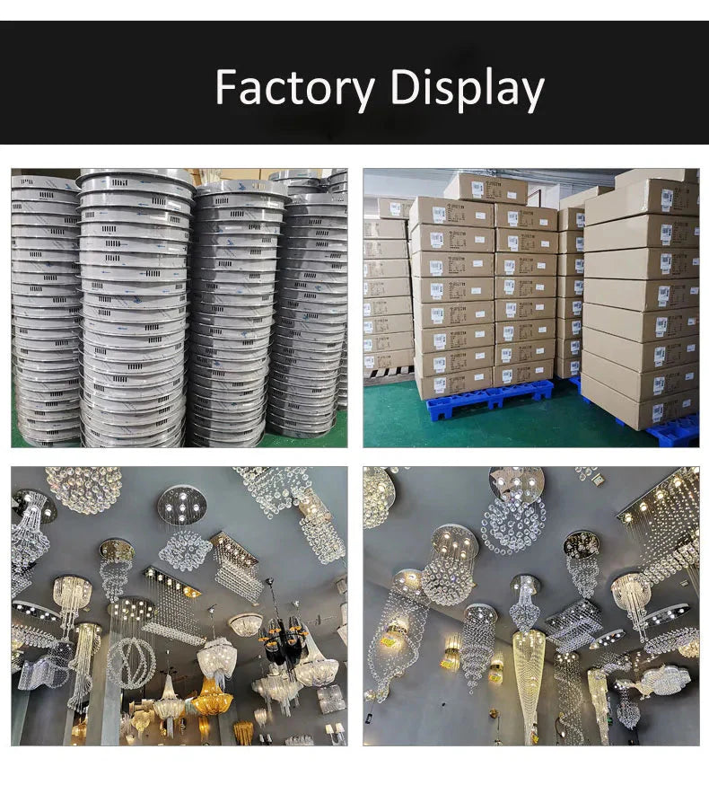 Luminaire Lustre design aérien en cristal – Référence : Marisol8234-ILLUMEEN.COM