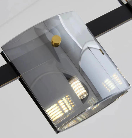 Luminaire Suspension design contemporain en métal – Référence : Cybèle1453-ILLUMEEN.COM