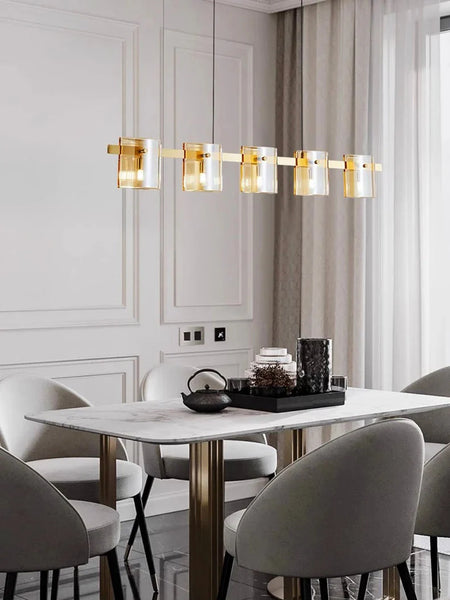 Luminaire Suspension design contemporain en métal – Référence : Cybèle1453-ILLUMEEN.COM