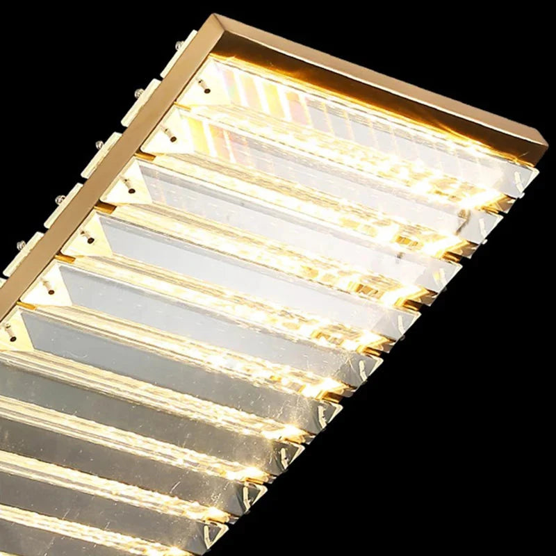 Luminaire Suspension design moderne en cristal – Référence : Mylène4823-ILLUMEEN.COM