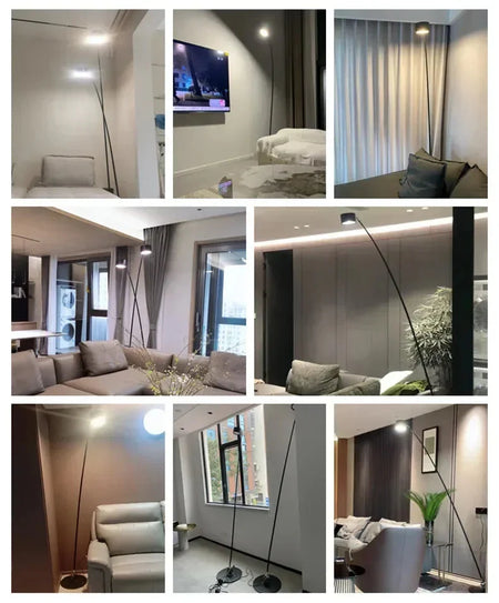 Luminaire Lampadaire style contemporain – Référence : Elara5623-ILLUMEEN.COM