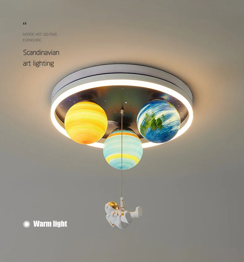 Luminaire Enfant Motifs Étoilés – Référence: Azarine4729-ILLUMEEN.COM