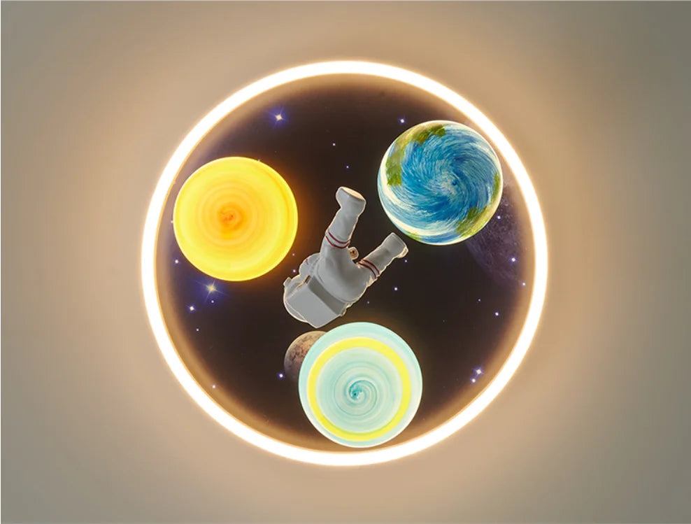 Luminaire Enfant Motifs Étoilés – Référence: Azarine4729-ILLUMEEN.COM