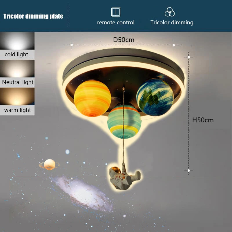 Luminaire Enfant Motifs Étoilés – Référence: Azarine4729-ILLUMEEN.COM