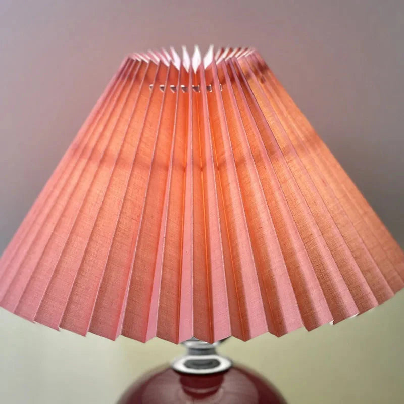 Luminaire Abat-Jour texture naturelle crème – Référence : Thibaud-ILLUMEEN.COM