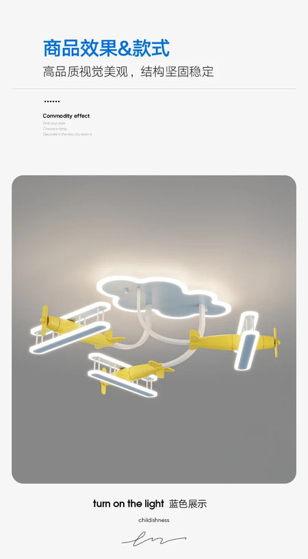 Luminaire Enfant Design Nuage Doux – Référence: Zoé2374-ILLUMEEN.COM