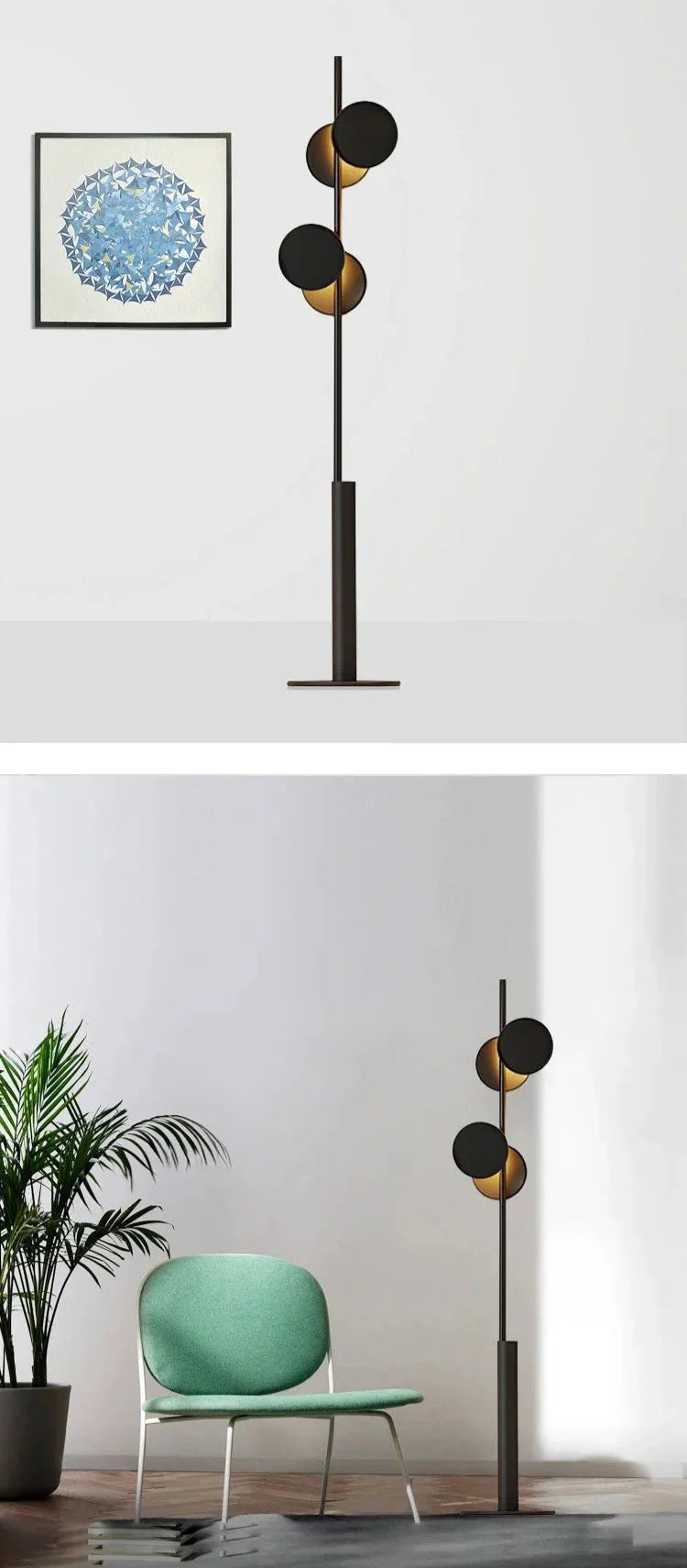 Luminaire Lampadaire design contemporain – Référence : Éloi3850-ILLUMEEN.COM