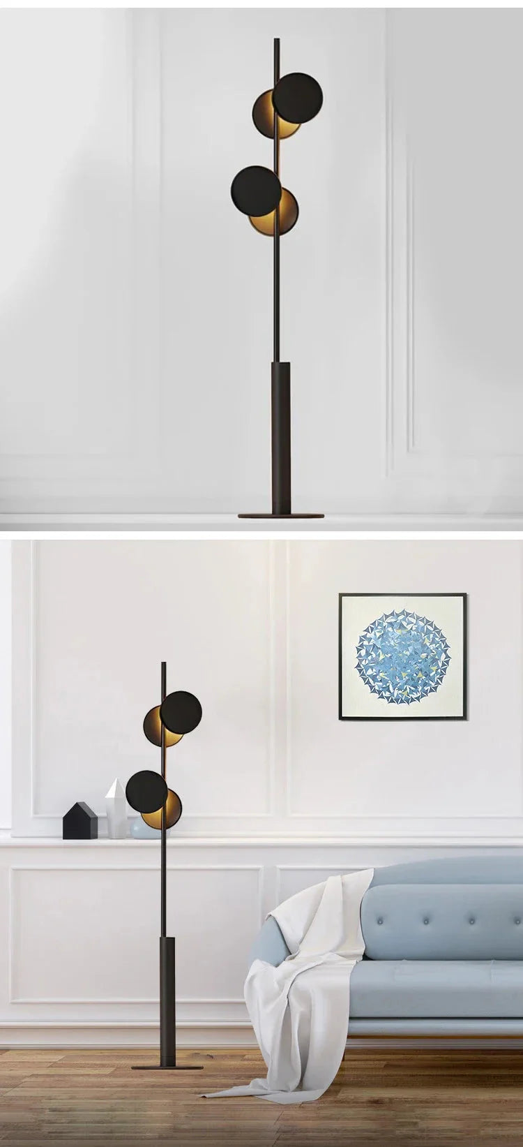 Luminaire Lampadaire design contemporain – Référence : Éloi3850-ILLUMEEN.COM