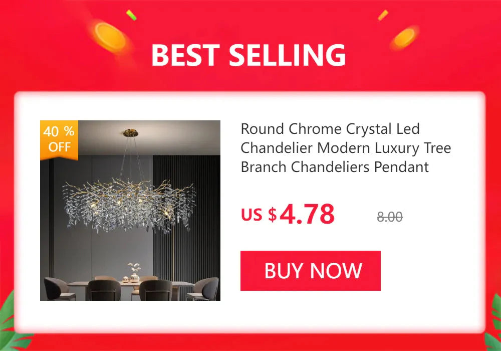 Luminaire Lustre design aérien en verre – Référence : Alvea3278-ILLUMEEN.COM