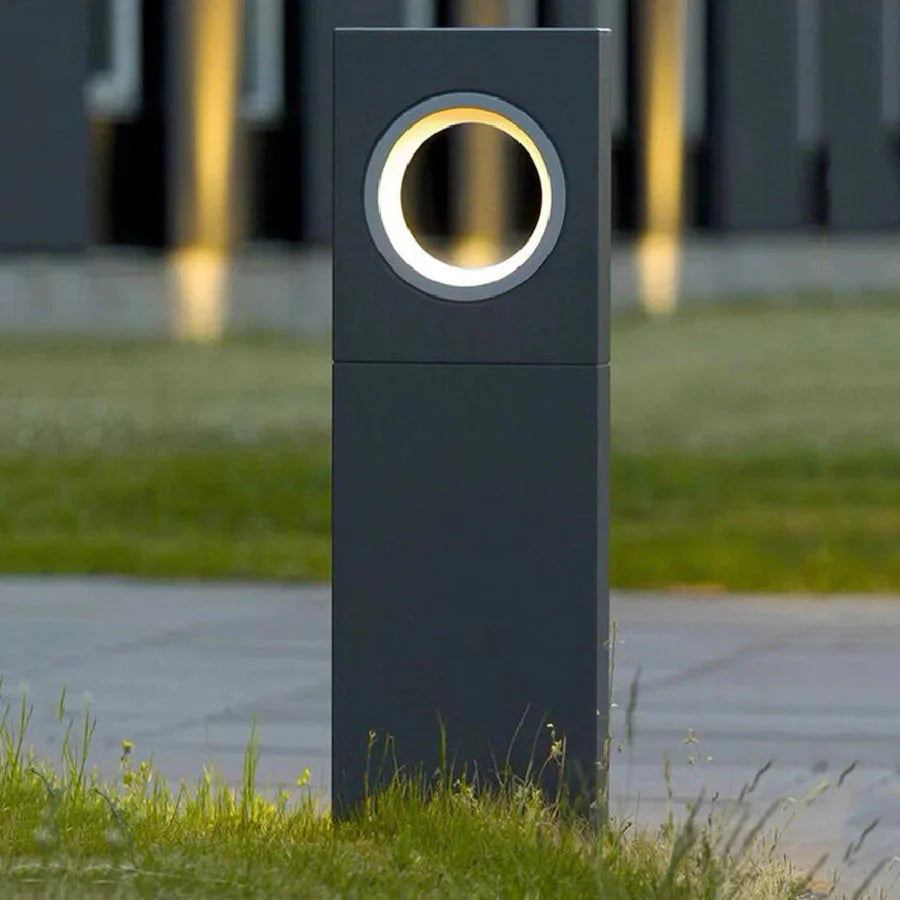 Luminaire Extérieur élégant en aluminium noir – Référence : Léo3471-ILLUMEEN.COM