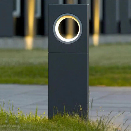 Luminaire Extérieur élégant en aluminium noir – Référence : Léo3471-ILLUMEEN.COM