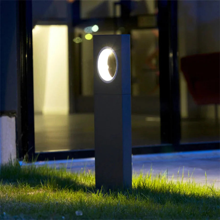 Luminaire Extérieur élégant en aluminium noir – Référence : Léo3471-ILLUMEEN.COM