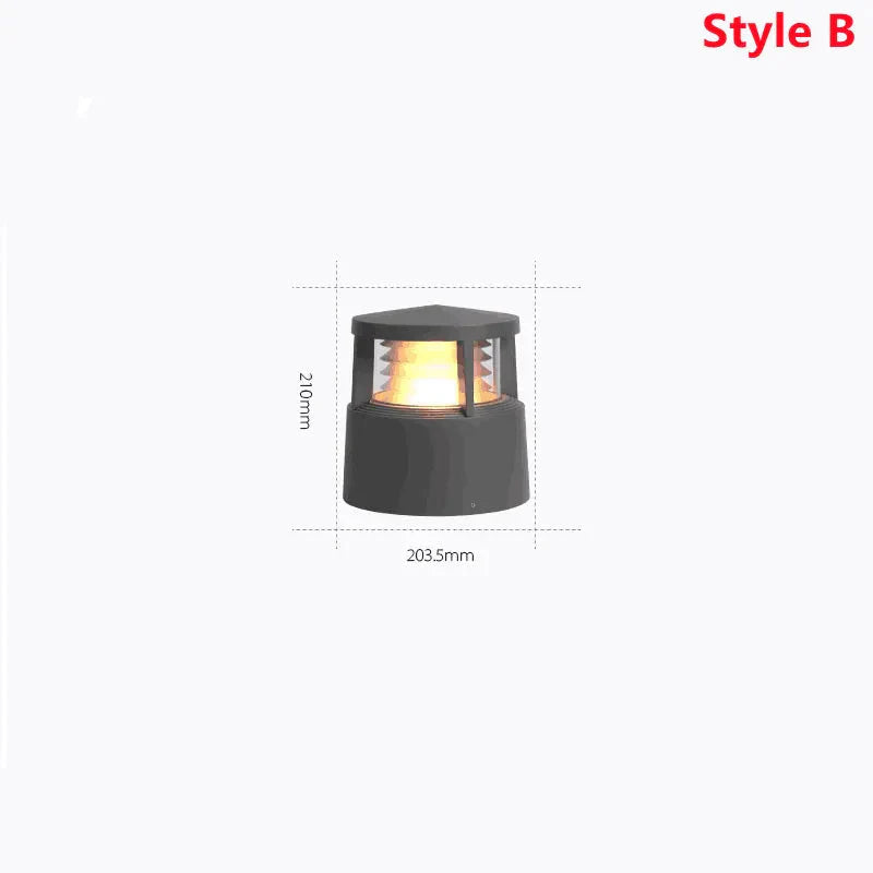 Luminaire Extérieur design moderne en acier inoxydable – Référence : Liora7426-ILLUMEEN.COM