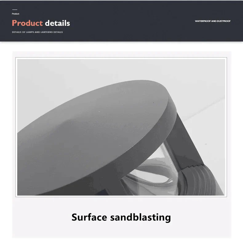 Luminaire Extérieur design moderne en acier inoxydable – Référence : Liora7426-ILLUMEEN.COM