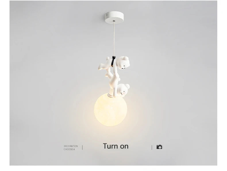 Luminaire Enfant design ours cartoon – Référence: Nova0123-ILLUMEEN.COM