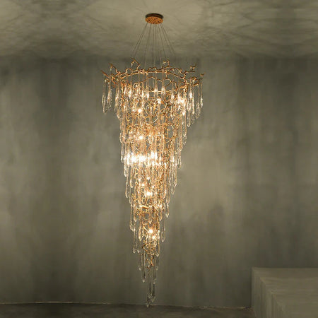 Luminaire Lustre chandelier en cristal moderne – Référence : Elowen3741-ILLUMEEN.COM