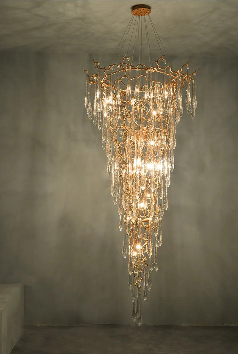 Luminaire Lustre chandelier en cristal moderne – Référence : Elowen3741-ILLUMEEN.COM