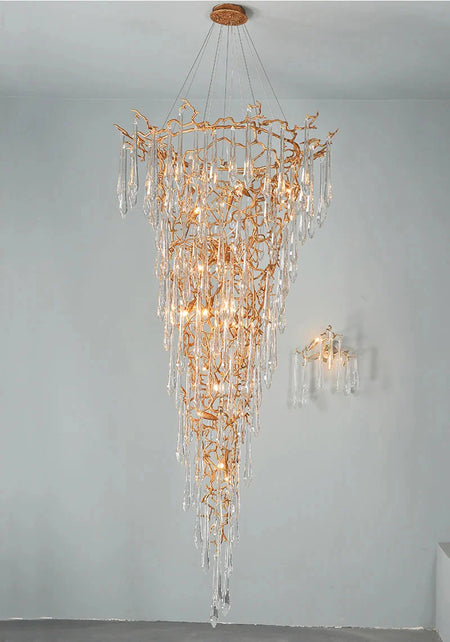 Luminaire Lustre chandelier en cristal moderne – Référence : Elowen3741-ILLUMEEN.COM