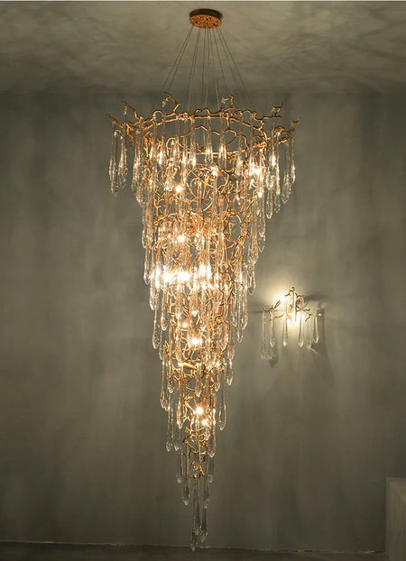 Luminaire Lustre chandelier en cristal moderne – Référence : Elowen3741-ILLUMEEN.COM