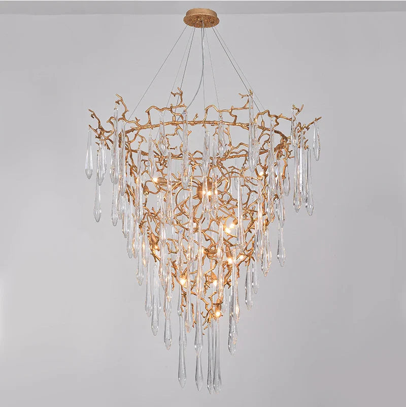 Luminaire Lustre chandelier en cristal moderne – Référence : Elowen3741-ILLUMEEN.COM