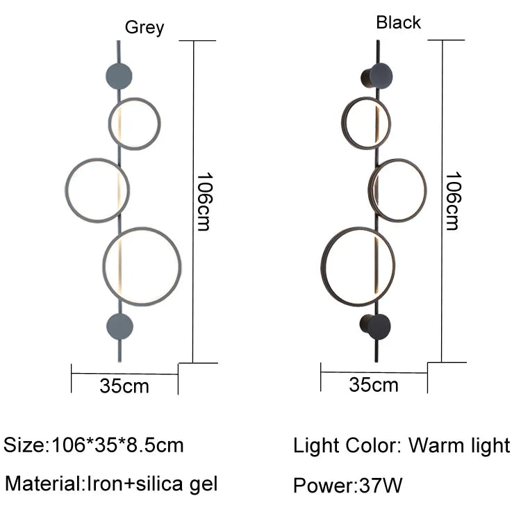 Luminaire Applique Murale Forme arquée – Référence: Ari1234-ILLUMEEN.COM