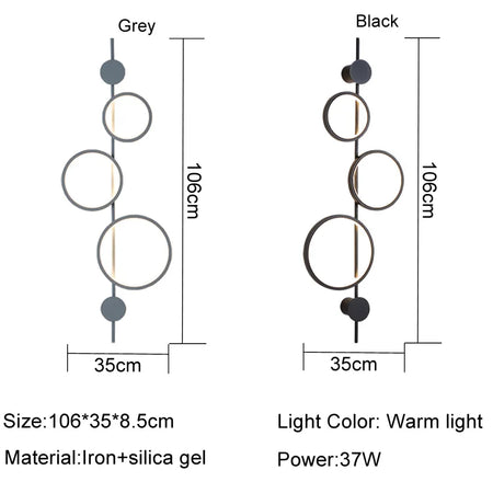 Luminaire Applique Murale Forme arquée – Référence: Ari1234-ILLUMEEN.COM