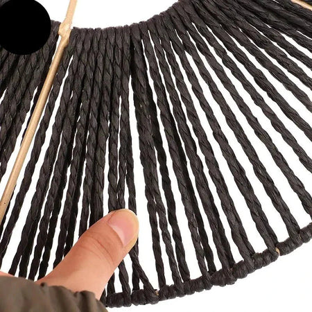 Luminaire Abat-Jour style boho brun – Référence : Maël-ILLUMEEN.COM