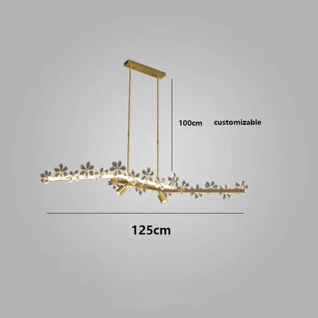 Luminaire Suspension finition cristal brillant – Référence : Marisol4872-ILLUMEEN.COM