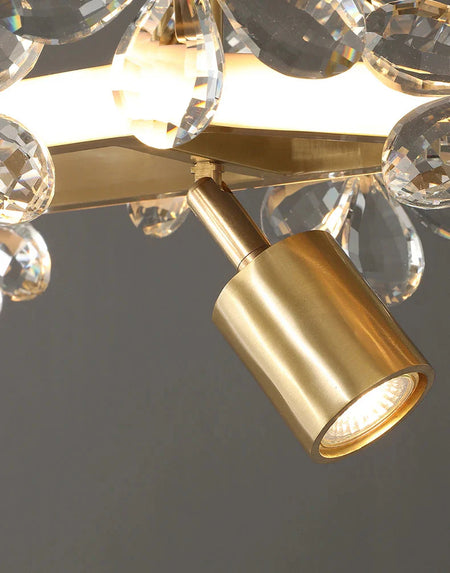 Luminaire Suspension finition cristal brillant – Référence : Marisol4872-ILLUMEEN.COM
