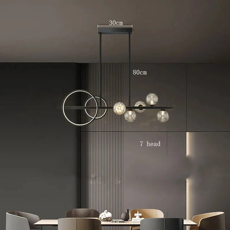 Luminaire Suspension éclatant en cristal – Référence : Nolwen4328-ILLUMEEN.COM