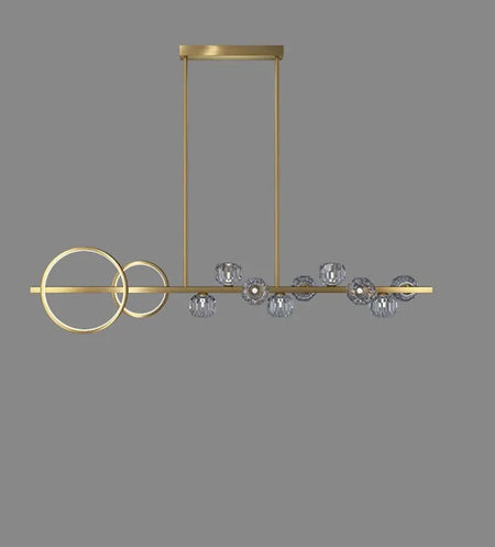 Luminaire Suspension éclatant en cristal – Référence : Nolwen4328-ILLUMEEN.COM