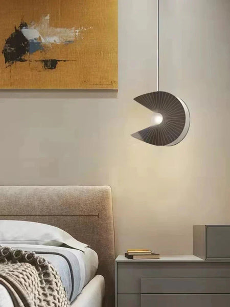 Luminaire Suspension design géométrique noir et or – Référence : Marwen2843-ILLUMEEN.COM