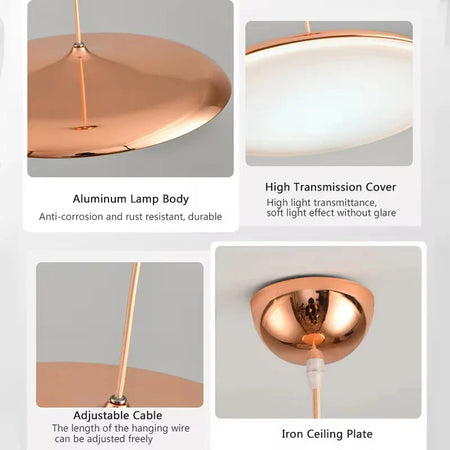 Luminaire Suspension design nordique – Référence : Sylwen4729-ILLUMEEN.COM