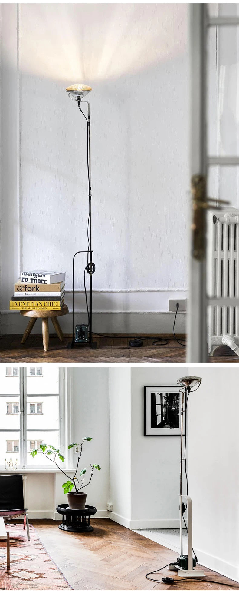 Luminaire Lampadaire Design Épuré – Référence: Éliane1945-ILLUMEEN.COM