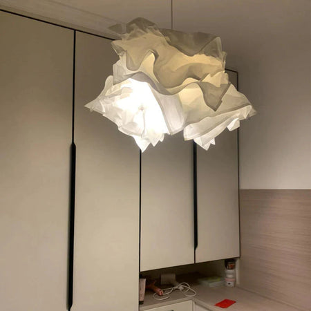Lustre Nuage Minimaliste en Papier - Éclat Luminaire IL583914-ILLUMEEN.COM
