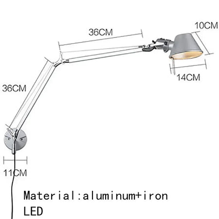 Luminaire Applique Murale arquée - Référence: Nola1045-ILLUMEEN.COM