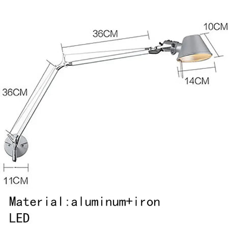 Luminaire Applique Murale arquée - Référence: Nola1045-ILLUMEEN.COM