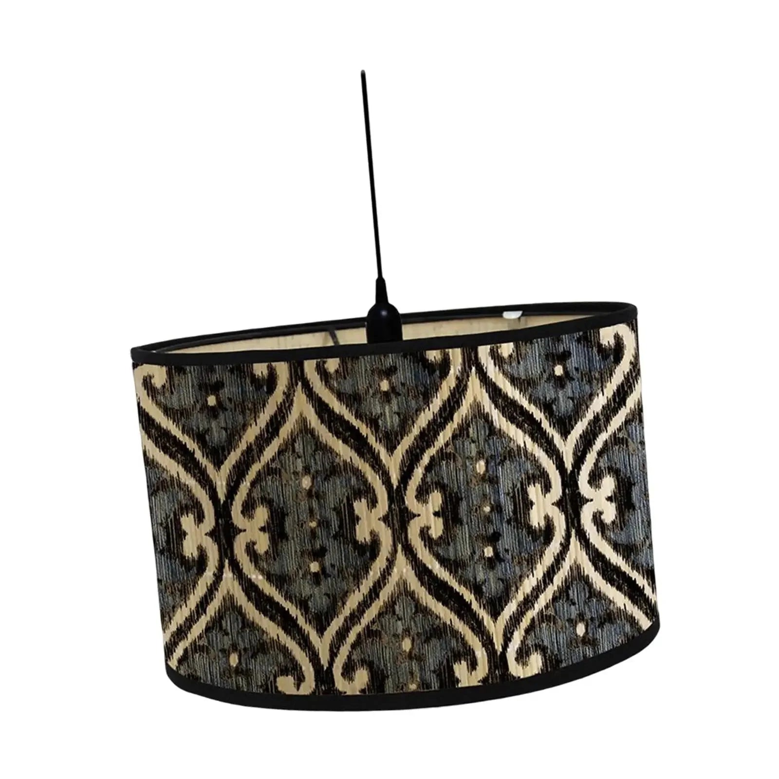 Luminaire Abat-Jour motif floral vintage – Référence : Amélie-ILLUMEEN.COM