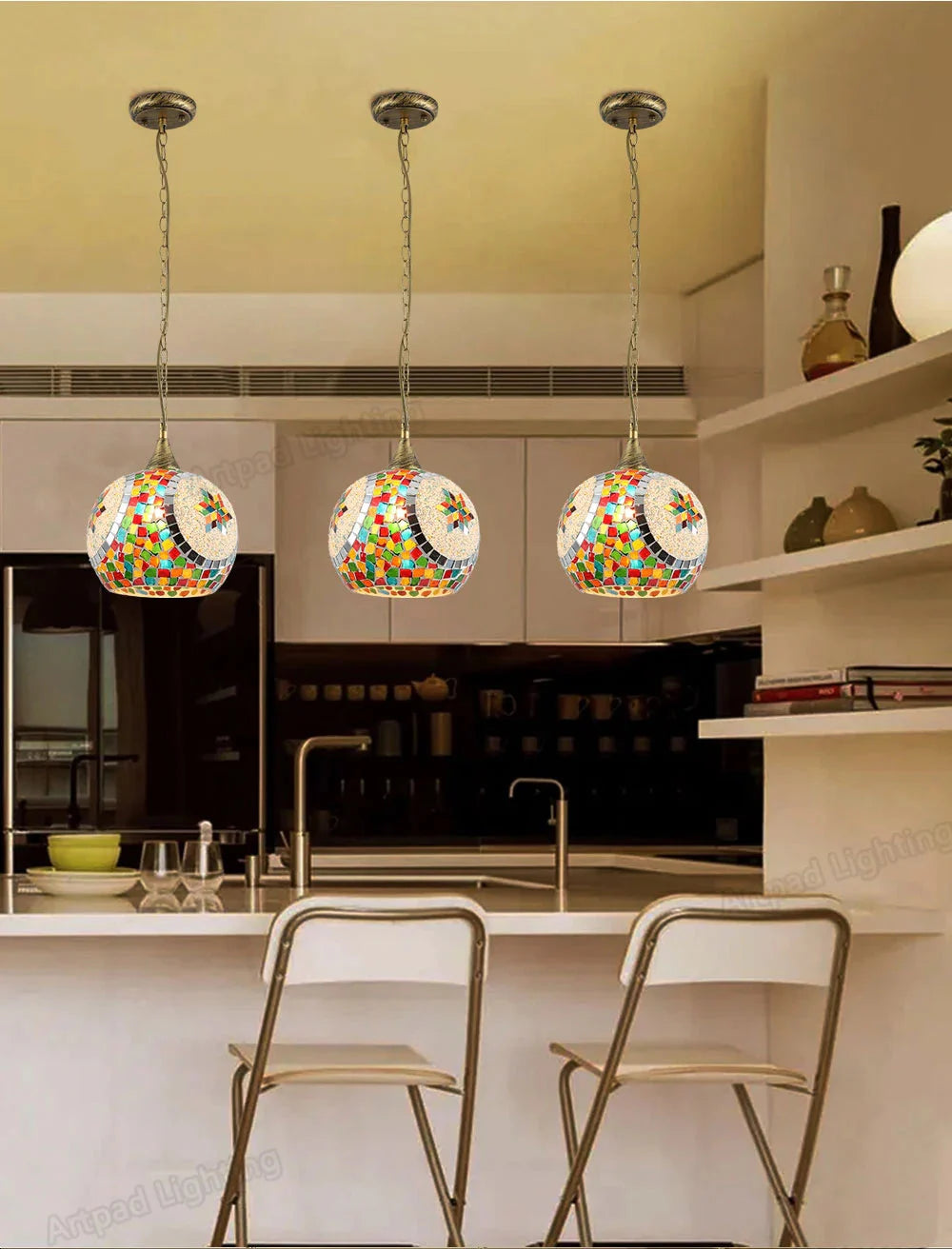 Luminaire Suspension design contemporain en verre – Référence : Alvyn5321-ILLUMEEN.COM