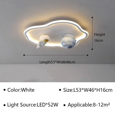 Luminaire Enfant forme nuage – Référence: Zarael7842-ILLUMEEN.COM