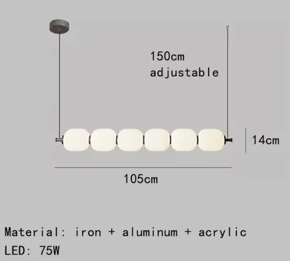 Luminaire Suspension design contemporain – Référence : Marvyn4521-ILLUMEEN.COM